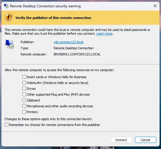 RDP e il Popup del Terrore: come silenziarlo via GPO e PowerShell